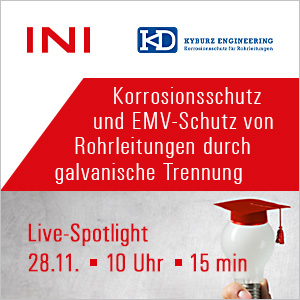 Korrosionsschutz und EMV-Schutz von Rohrleitungen durch galvanische Trennung mit KYBURZ® Isolierstücken Korrosionsschutz und EMV-Schutz von Rohrleitungen durch galvanische Trennung mit KYBURZ® Isolierstücken