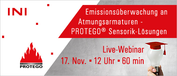 Emissionsüberwachung an Atmungsarmaturen – PROTEGO® Sensorik-Lösungen Braunschweiger Flammenfilter GmbH