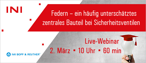 Federn – ein häufig unterschätztes zentrales Bauteil bei Sicherheitsventilen Federn – ein häufig unterschätztes zentrales Bauteil bei Sicherheitsventilen