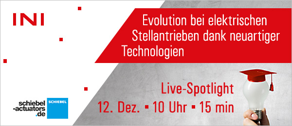 Evolution bei elektrischen Stellantrieben dank neuartiger Technologien Evolution bei elektrischen Stellantrieben dank neuartiger Technologien
